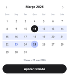 Histórico e períodos